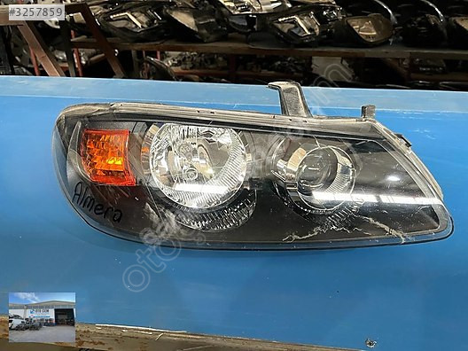 OTO CEMDEN ÇIKMA NİSSAN ALMERA SAĞ FAR