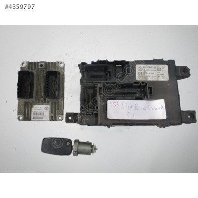 IAW5SF3.M1 51798649 Fiat Grande Punto Motor Beyni Komple Seti