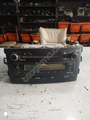 TOYOTA AURİS 2012 ORJİNAL TEYP CD ÇALAR