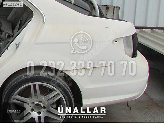 MERCEDES C180 SOL ARKA ÇAMURLUK ve TÜM AKS.| ÜNALLAR OTO ÇIKMA |