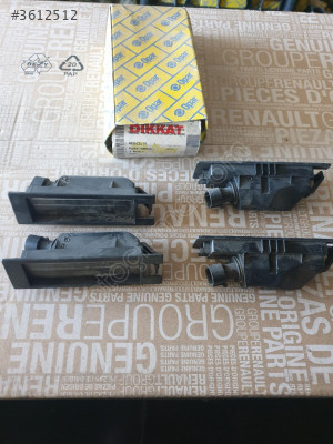 Fiat linea plaka lambası sifir orjinal 46843615