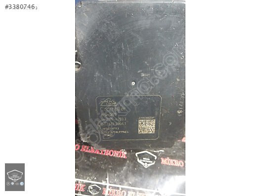 06.2109-6203.3 44540-0D100 TOYOTA AURİS YARİS ABS BEYNİ