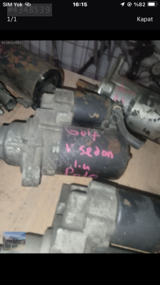 Volkswagen golf 1.4 marş dinamosu