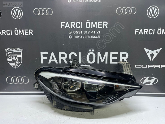 FİAT EGEA SAĞ ÖN FAR ORJİNAL LEDLİ MERCEKLİ