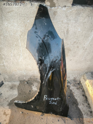 Peugeot 206 sol ön çamurluk orijinal çıkma