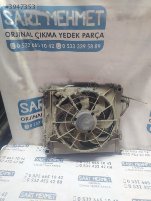 ÇIKMA KİA CEED RADYATÖR FAN TAKIM 1.6 DİZEL