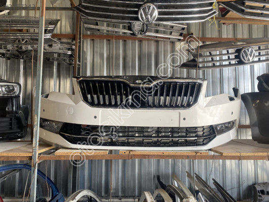 SKODA SÜPERB ÖN TAMPON DOLU 2015-2019 ÇIKMA ORİJİNAL