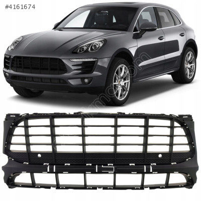 PORSCHE MACAN ÖN TAMPON IZGARA SIFIR 95B807683H