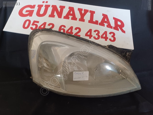 Corsa C Sağ Far