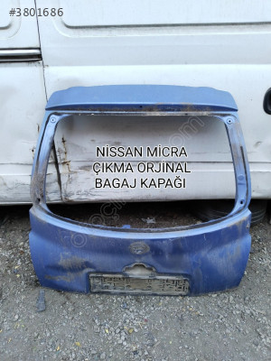 NİSSAN MİCRA ÇIKMA ORJİNAL BAGAJ KAPAĞI