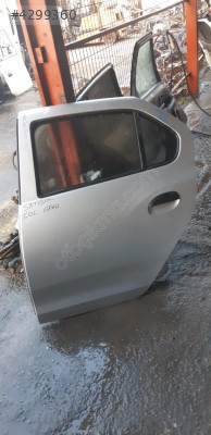 RENAULT CLİO SYMBOL SOL ARKA KAPI ÇIKMA ORJİNAL DOLU