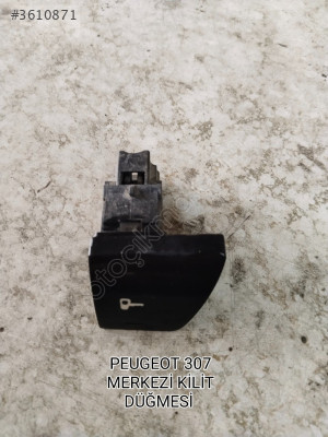 PEUGEOT 307 ORJİNAL MERKEZİ KİLİT DÜĞMESİ