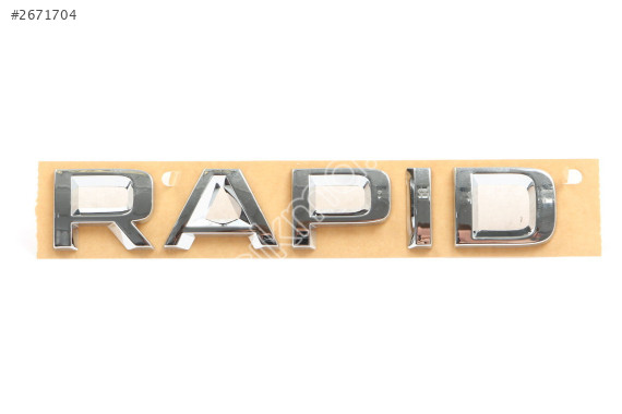 SKODA RAPİD 13-23 ARKA BAGAJ RAPİD YAZISI 5JA853687A 2ZZ