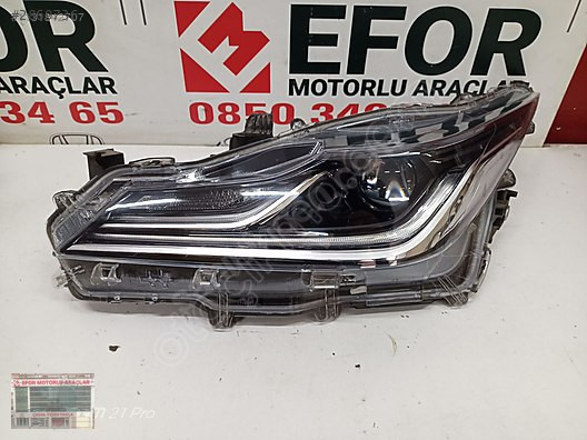 TOYOTA COROLLA PASSİON SOL FAR ÇIKMA ORİJİNAL PARÇA 2019-2023