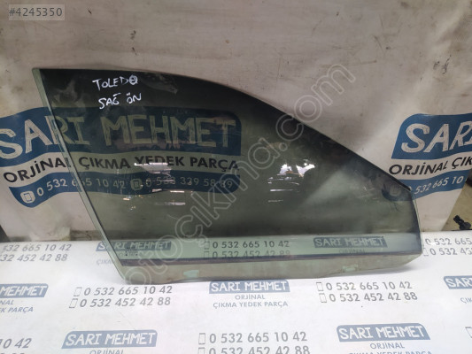 ÇIKMA SEAT TOLEDO SAĞ ÖN KAPI CAMI 43R-007022