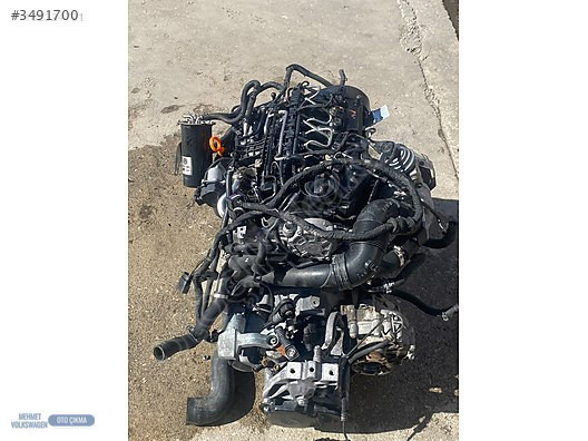 VOLKSWAGEN PASSAT JETTA OCTAVİA 1.6 TDİ CAY ÇIKMA ORJİNAL MOTOR