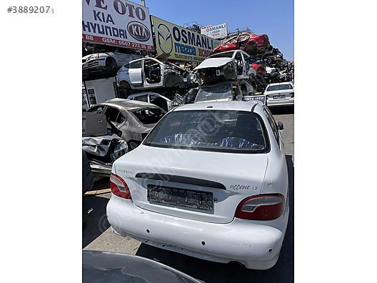 Hyundai accent yumurta kasa çıkma orijinal bagaj kapağı