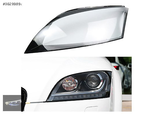 AUDİ TT SOL FAR CAMI SIFIR 2006-2014
