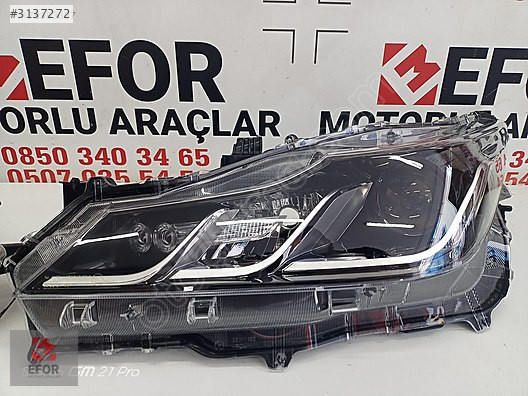 TOYOTA COROLLA SIFIR SOL FAR 19-21 OEM NO: 81170-02131