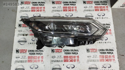 NİSSAN QASHQAİ SAĞ FAR ZENON ÇIKMA YEDEK PARÇA 2017-2021