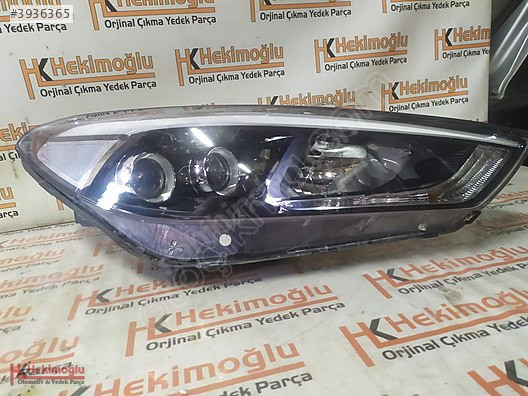 HYUNDAİ TUCSON SAĞ ÖN FAR ÇİFT MERCEKLİ LEDLİ 92102 D7200