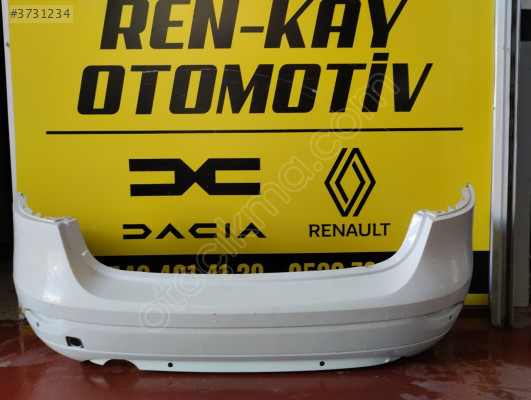 850220041R RENAULT FLUENCE ARKA TAMPON BEYAZ ORJ RENKAY KOCAELİ