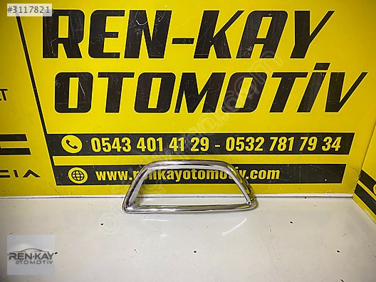 620757429R RENAULT CAPTUR SİS FAR KAPAK NİKELAJI SOL ORJ RENKAY