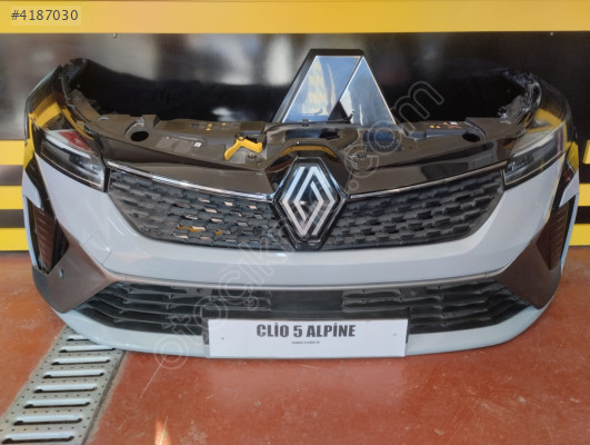 RENAULT CLİO 5 ALPİNE DOLU ÖN TAMPON GRİ ORJ ÇIKMA RENKAY