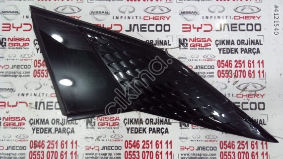 BYD ATTO 3 SOL ARKA KELEBEK CAM ÇIKMA YEDEK PARÇA