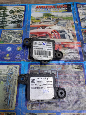 09136115 Vectra b sol sağ yan airbag darbe sensörleri