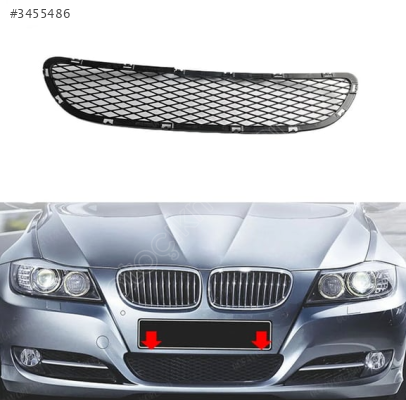 BMW 3 Serisi E 90 Ön Tampon Izgarası 51117198906