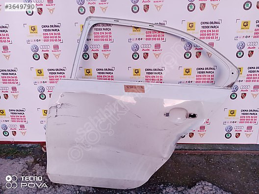 VOLKSWAGEN JETTA SOL ARKA KAPI 2011-2018 OEM 5C6833055