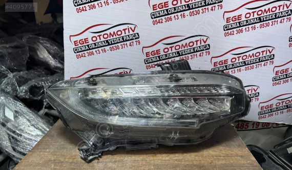 2017/2021 HONDA CİVİC FC5 FULL LED SAĞ SOL FAR ORJINAL