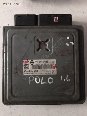 VOLKSWAGEN POLO MOTOR BEYİNİ  03L906023D  -  PCR2.1  - 5WP42895AA