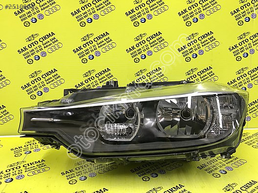 BMW F30 SOL FAR HALOJEN TİP ORİJİNAL / 2012-2015