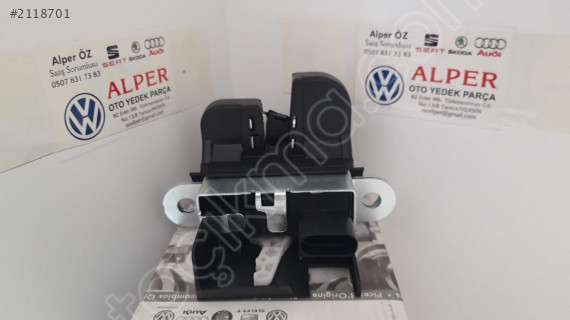 1K0287505A BAGAJ KAPAK KİLİDİ GOLF 5/GOLF 6/PASSAT