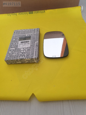 7701054752 Renault megan 2 clio 3 sol ayna camı sıfır orjinal