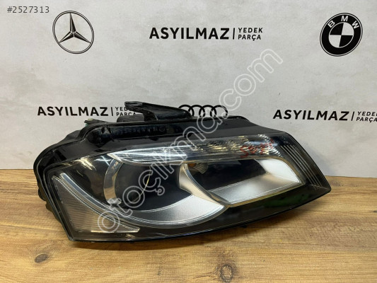 AUDİ A3 SAĞ FAR XENON ORJİNAL OEM:8P0941030BE