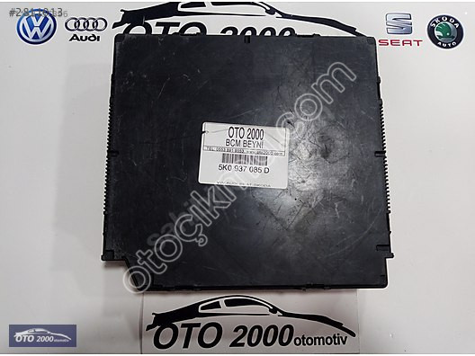 5K0937085D VOLKSWAGEN-AUDİ-SEAT-SKODA BCM BEYNİ