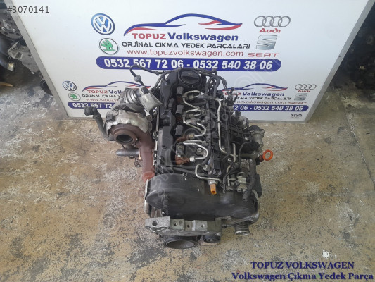 VOLKSWAGEN PASSAT 1.6 CAY ÇIKMA ORJİNAL KOMPLE MOTOR