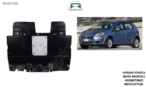 FİAT GRANDE PUNTO KARTER MOTOR ALT MUHAFAZA SIFIR 51909131