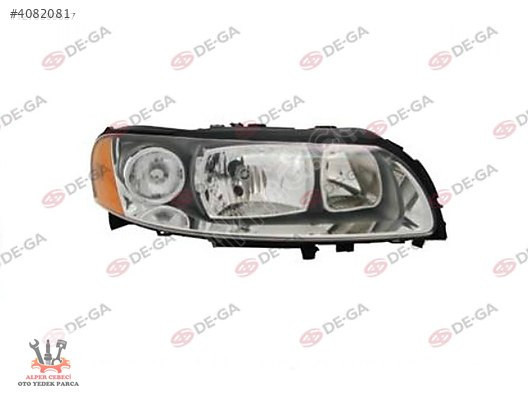 VOLVO S60 SAĞ+SOL FAR. SİYAH. 2004-2007