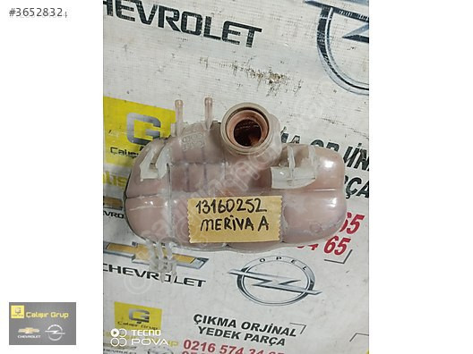MERİVA A MOTOR SU BİDONU 13160252 ÇIKMA SÖKME YEDEK PARÇA