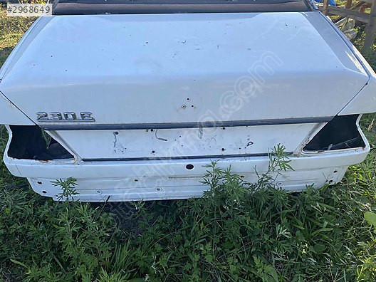 MERCEDES W124 ORJ. ÇIKMA KUSURSUZ ARKA BAGAJ KAPAĞI