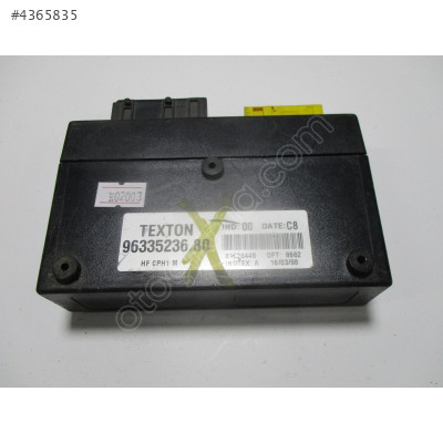 Citreon Peugeot Alarm Kontrol Modülü 96335236.80 CPH1M