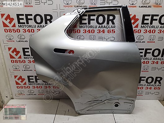 TOYOTA C-HR SAĞ ARKA KAPI ÇIKMA ORİJİNAL KAPI 2024
