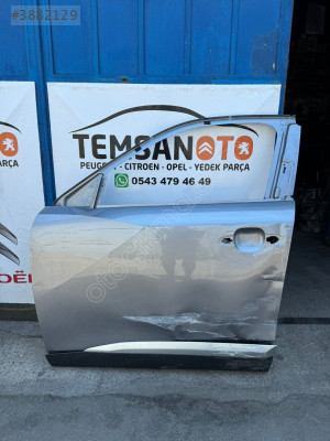 PEUGEOT 2008 SOL ÖN KAPI ÇIKMA ORJİNAL TEMSAN OTO