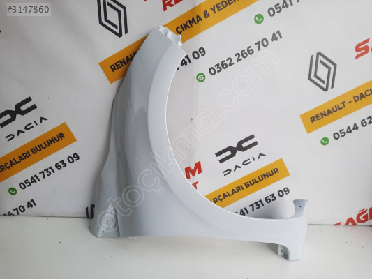 Clio 4 Sıfır Sağ Ön Çamurluk Beyaz 631000266R