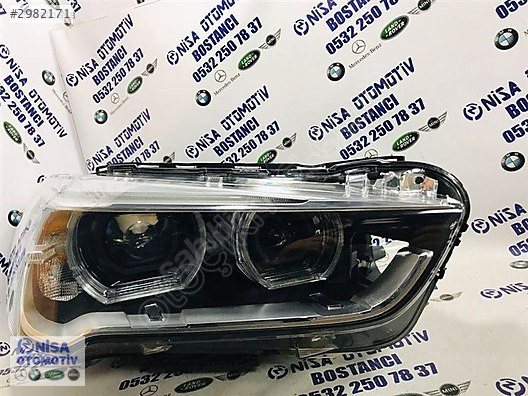 BMW X1 F48 KASA MAKYAJSIZ LEDLİ SAĞ FAR ORJ ÇIKMA 63117472220