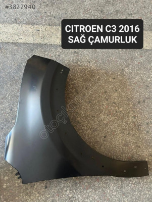C3 ÖN ÇAMURLUK SAĞ 2016 2017 2018 2019 2020 SIFIR 9812868980